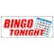 Signmission BINGO TONIGHT BANNER SIGN public welcome free cards cash play win B-96 Bingo Tonight - alternate 1